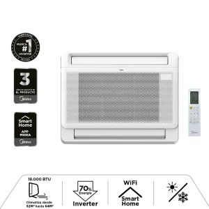 Aire Acondicionado Split consola Inverter Xtreme Heat 14K Wifi